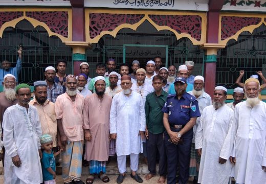 নিজ গ্রামে ভালোবাসায় সিক্ত আন্তর্জাতিক অপরাধ ট্রাইব্যুনালের চেয়ারম্যান বিচারপতি নজরুল ইসলাম চৌধুরী
