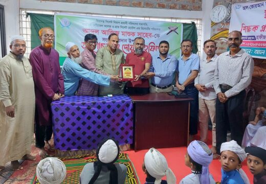 সিলেটে প্রবাসী আব্দুল আজিজ মাসুক ও খালেদ শাহাবউদ্দিন সংবর্ধিত