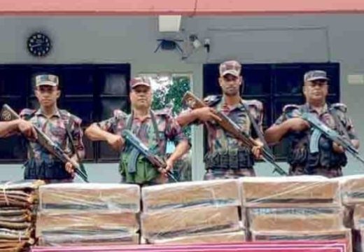 সিলেট-সুনামগঞ্জ সীমান্তে জুলাই মাসজুড়ে বিজিবির অভিযানে ২৫ কোটির চোরাই পণ্য জব্দ