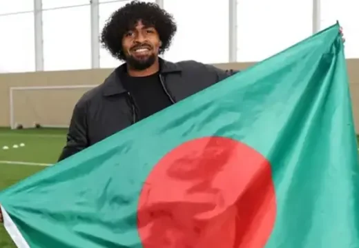 হামজা চৌধুরীর স্বপ্নের একাদশ প্রকাশ: আক্রমণে দু’ পাশে রোনালদো–মেসি, সামনে নাজারিও