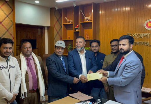 সিলেট-৩ আসনে মনোনয়নপত্র জমা দিলেন স্বতন্ত্র প্রার্থী মইনুল বাকর