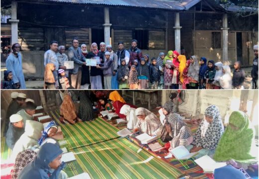 হারানো প্রভাতী মক্তব ফিরল বালাগঞ্জের বশিরপুর মাস্টার বাড়িতে