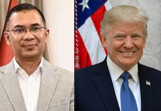 ডোনাল্ড ট্রাম্প-এর অভিনন্দন বার্তা পেলেন প্রধানমন্ত্রী তারেক রহমান