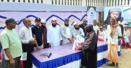 দাব্বাগ ওয়েলফেয়ার ট্রাস্ট ইউকের খাদ্য সামগ্রী বিতরণ