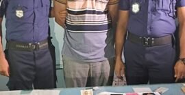 ফেঞ্চুগঞ্জে পুলিশের অভিযানে ইয়াবাসহ গ্রেফতার ১