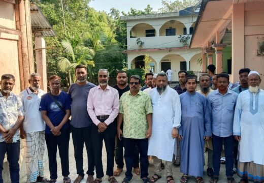 জামেয়া ইসলামিয়া শাহাপুর পরিদর্শনে প্রতিষ্ঠাতা সভাপতি হাবিবুর রহমান রুকন