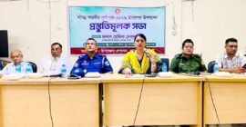 বালাগঞ্জে দুর্গাপূজা উদযাপন উপলক্ষে প্রস্তুতি সভা অনুষ্ঠিত