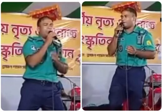 সিলেটে পূজামণ্ডপে পুলিশের পোশাকে গান, প্রত্যাহার এএসআই