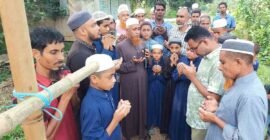 বালাগঞ্জে প্রবাসী অর্থায়নে ১শ ৩০ফুট দীর্ঘ বাঁশের সাঁকো পুননির্মাণ